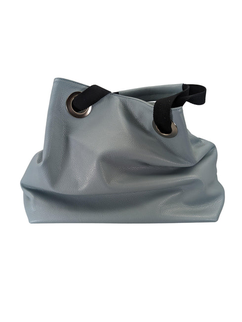 leather shopper